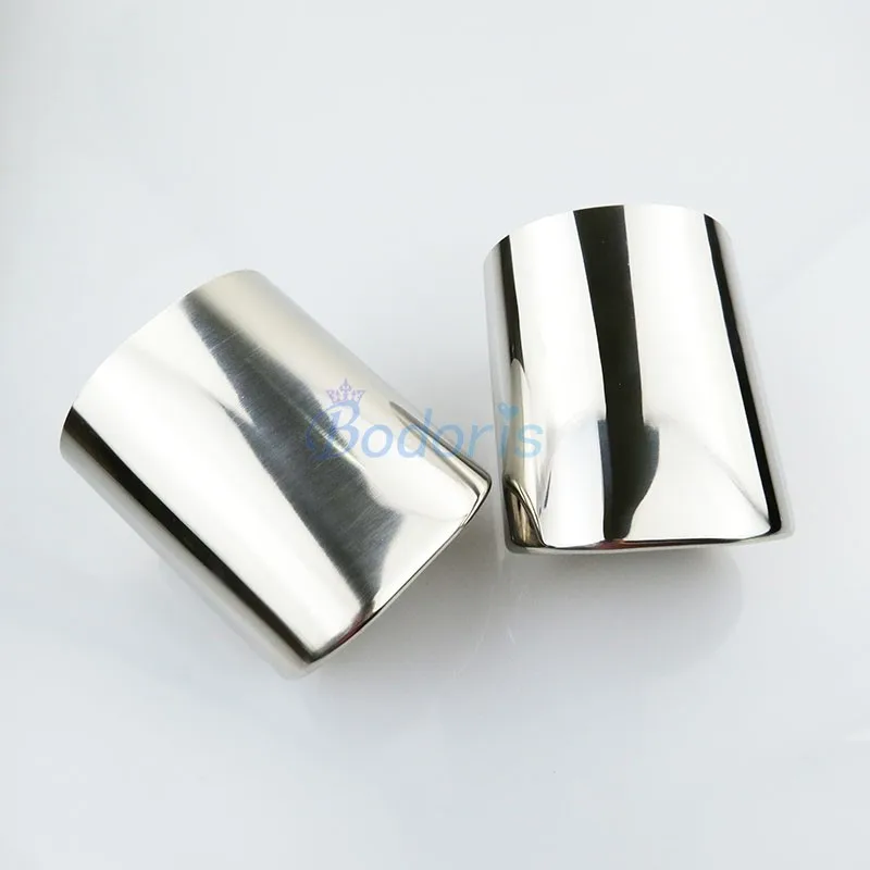 Автомобильный Стайлинг #304 нержавеющая сталь задний хвост глушитель наконечник