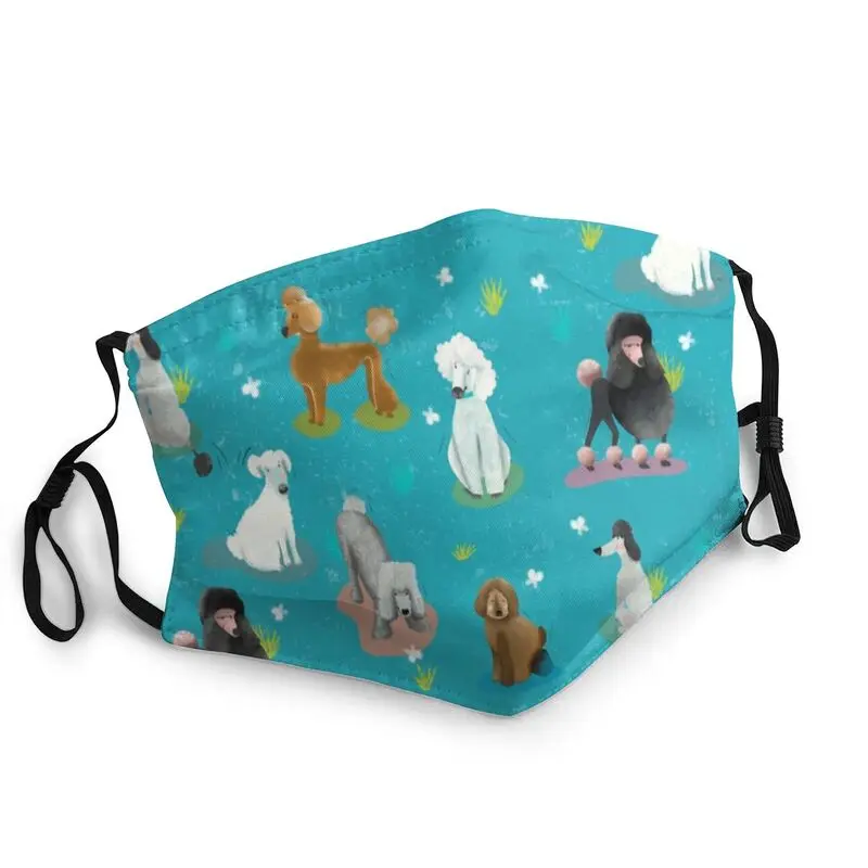 

Output Poodles Mask Men Dustproof Cute Puppy Dog Mask Protection Respirator Washable Mouth Muffle