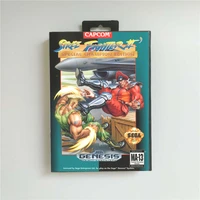 street game fighter ii 2 special champion edition usa cover with retail box 16 bit md game card for sega megadrive genesis