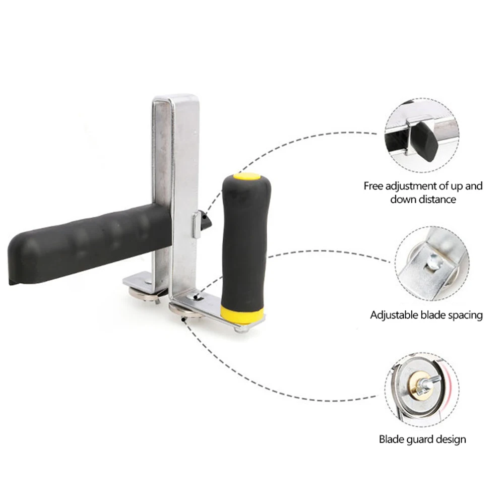 

Plasterboard Cutter Multifunction Portable Hand Push Roller Type Manual Cutting Board Tool Foam Board KT Board Cardboard