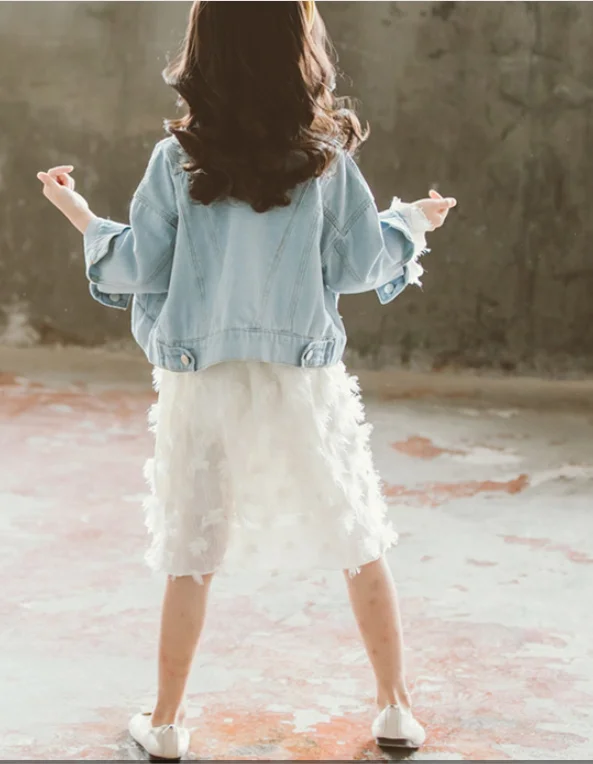 Детские комплекты одежды для маленьких девочек Осенняя детская одежда топ