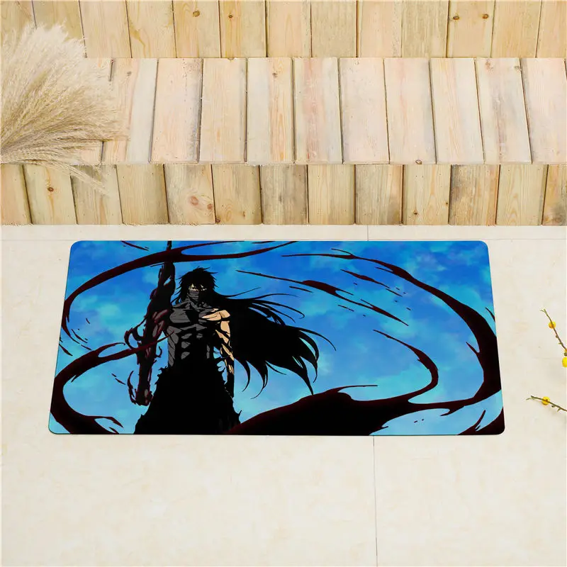 16 Мультфильм Аниме BLEACH входная дверь коврики для кухни для напольные коврики нескользящий коврик для дома ПВХ мягкая кожа ковер в холл ковер - Цвет: 16