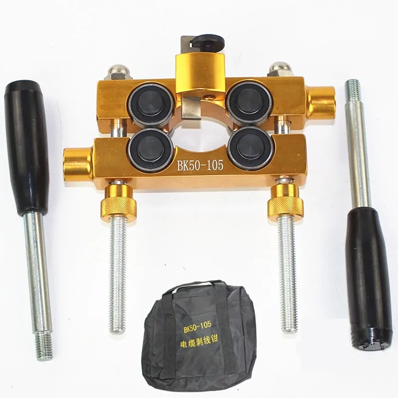 

Инструмент для зачистки кабеля, инструмент для зачистки кабеля BK50-105, калибр из алюминиевого сплава, внешний диаметр 50-150 мм