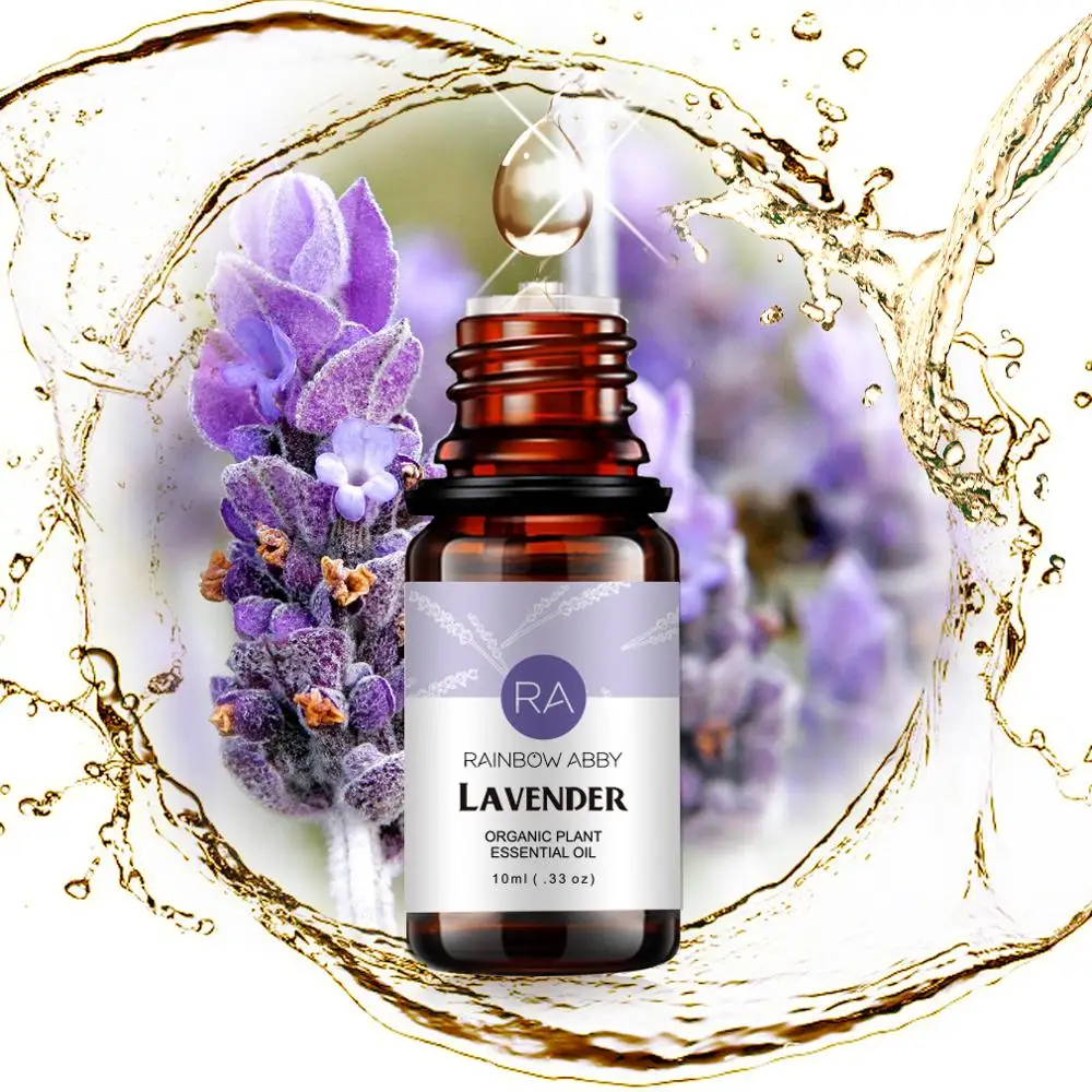 Эфирные масла лаванды 10 мл массажное масло для купания уход за кожей чайного