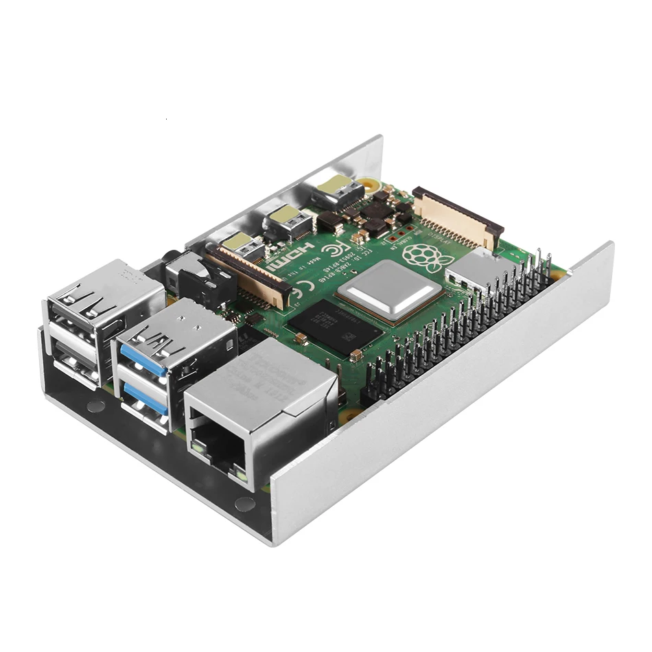 Новейший алюминиевый чехол для Raspberry Pi 4 Model B | Компьютеры и офис
