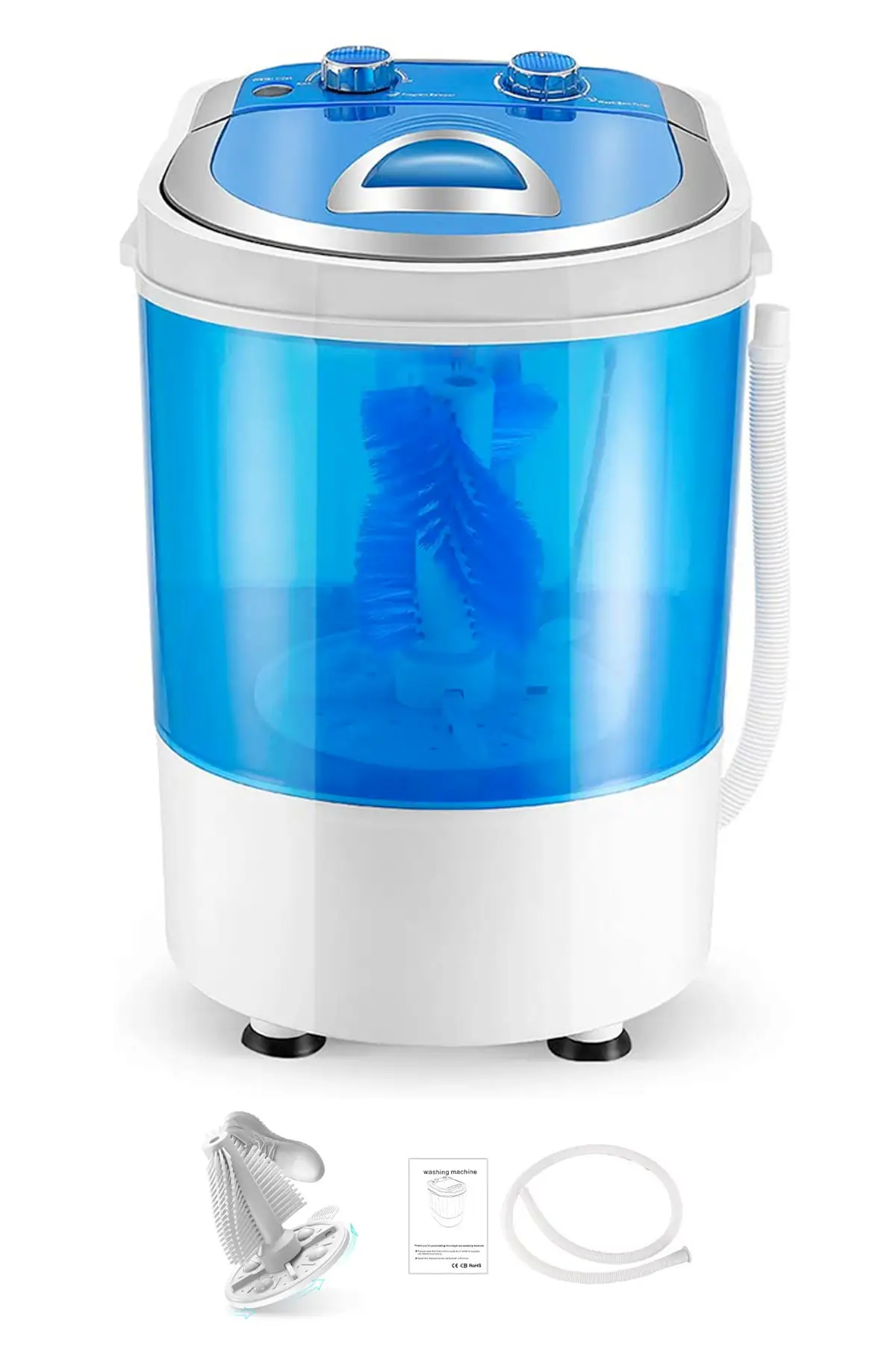Портативная мини-стиральная машина для кемпинга можно использовать в домашних