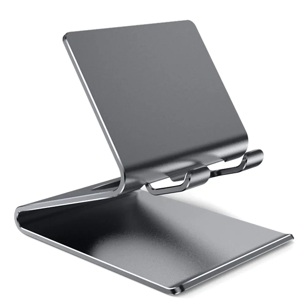 

New Hot Universal Aluminum Alloy Portable Holder Mobile Smartphone Support Tablet Stand For Mobile Holder Desk Cell Phone Holder