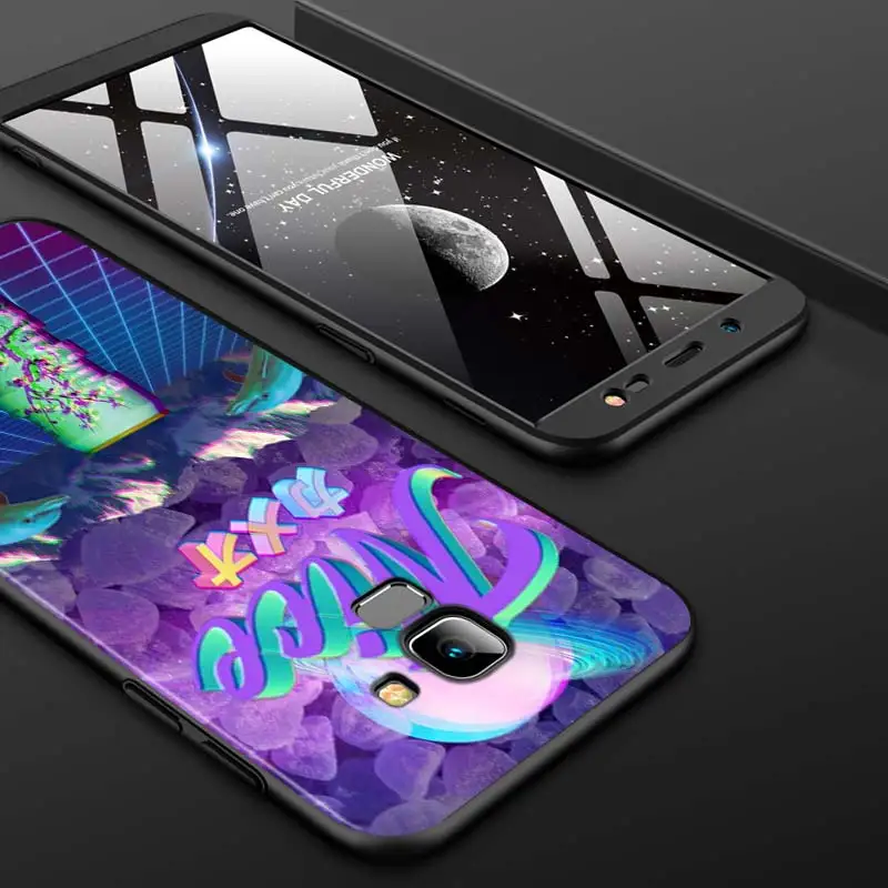 

Vaporwave Glitch Anime For Samsung Galaxy J2 J3 J4 Core J5 J6 J7 J8 Prime duo Plus 2018 2017 2016 Silicone Phone Cover