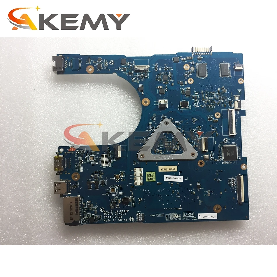 CN 09J3FV 9J3FV для DELL INSPIRON 5555 5455 5755 Материнская плата ноутбука AAL12 LA C142P REV: 1 0 (A00) A6 7310
