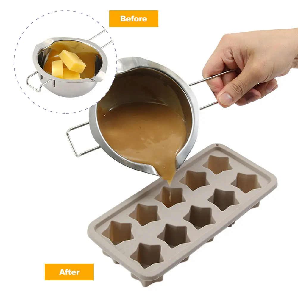 

Double Boiler Melting Pot Melted Cheese Butter Chocolate Baking Tools Bowl Water Heating Container Kitchen Tools