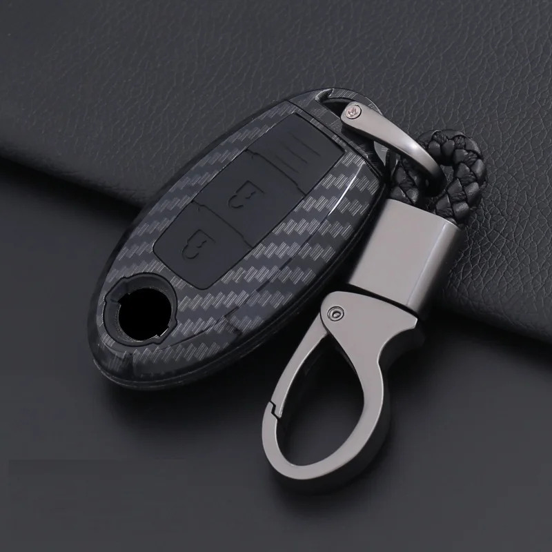 ABS углеродного волокна оболочки чехол ключа дистанционного управления