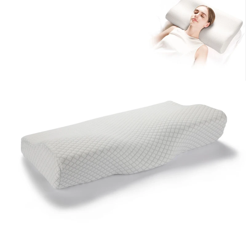 

Cervical Pillow for neck pain Memory Foam Pillow Contoured Orthopedic pillows