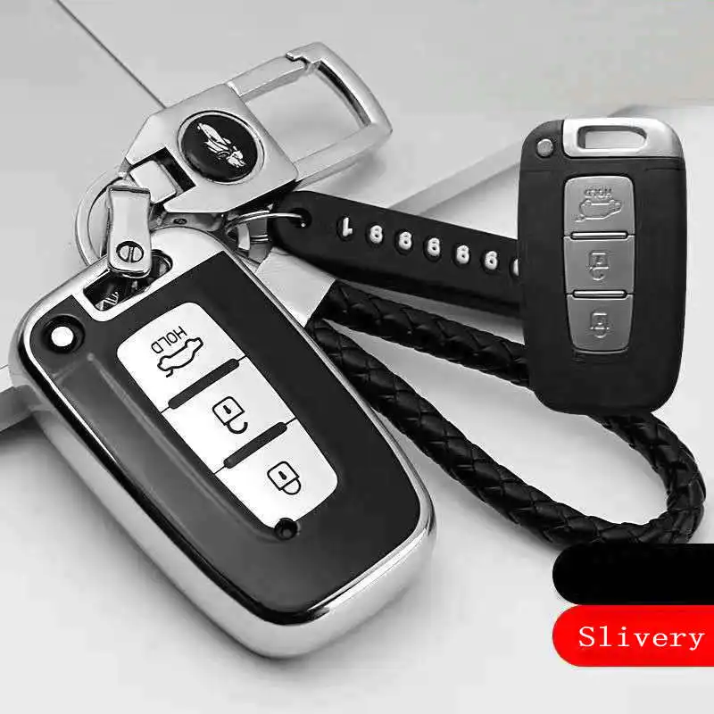 

Apply to Kia K3 Key set k2 k4 SPORTAGE k5 FORTE kx3 kx5 Car key bag Key chain