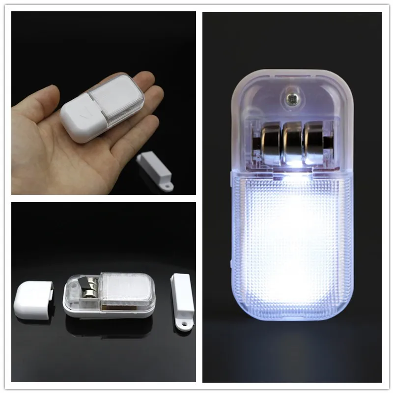 Аксессуары для мотоциклов коробка хранения света Индукционная лампа задний