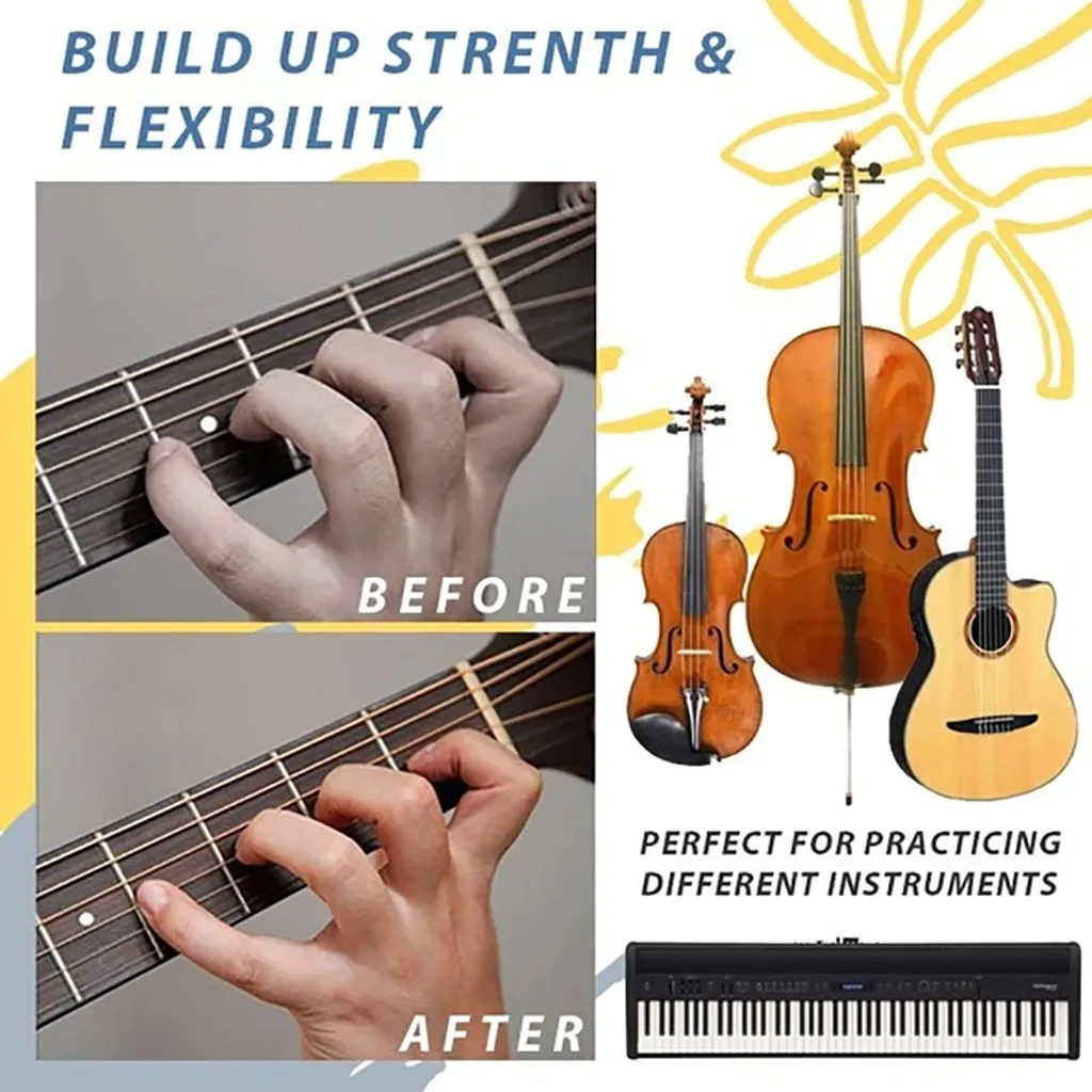 Регулируемый расширитель струн для взрослых/детей пальцев гитары тренажер