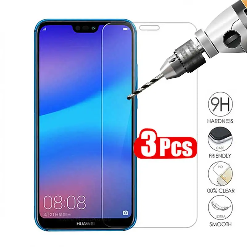 Закаленное стекло ZOKTEEC для Huawei Y5 Y6 Y7 Prime II Pro 2017 2018 2019 3 шт.|Защитные стёкла и плёнки