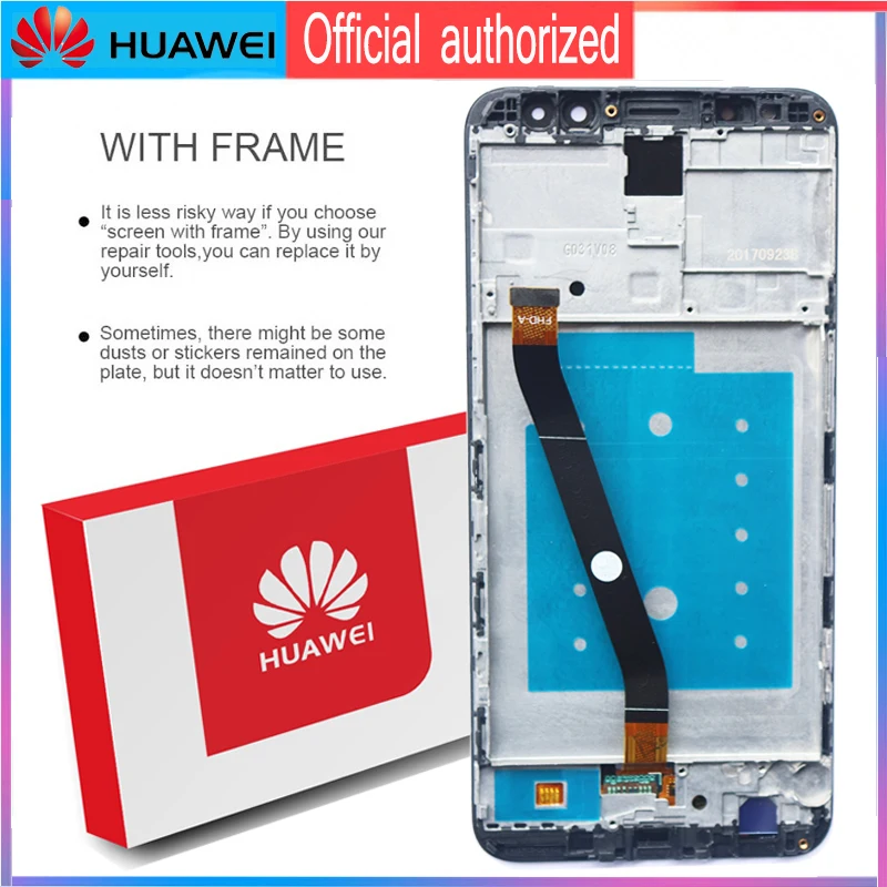 5,9 ''дисплей с рамкой Замена для huawei mate 10 Lite lcd кодирующий преобразователь сенсорного экрана в сборе Nova 2i RNE-L21