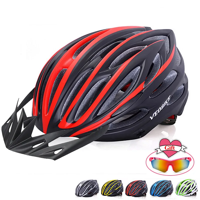 

Mens Cycling Helmet Mtb Down Hill Bicycle Helmets For Men Ultralight In-Mold Bike Helmet Triathlon Racing Casco Ciclismo Women