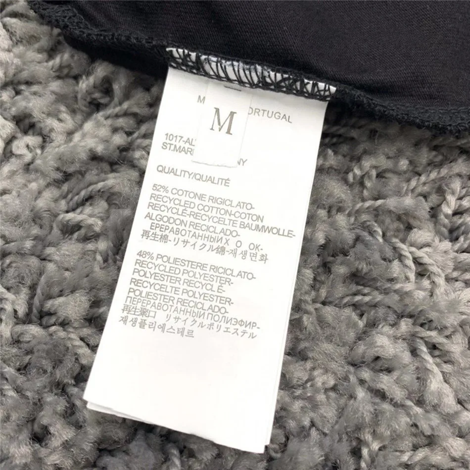 

Long Sleeve ALYX T-shirt 20FW Men Women Neckline 1017 ALYX 9SM Logo Tee 1:1 High Quality Turtleneck T-shirts Asian Size Tops