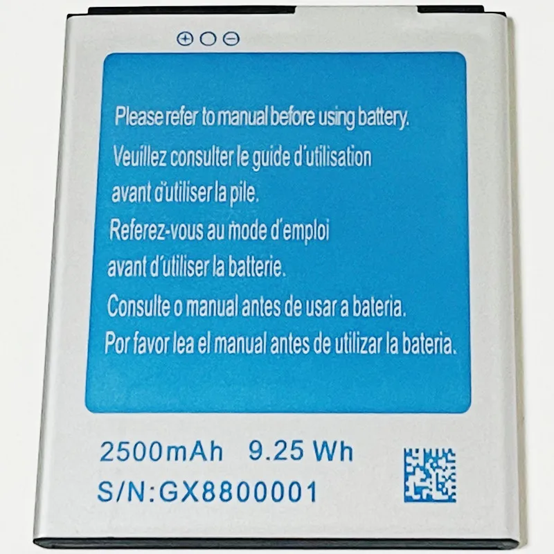 3 7 в 2500 Втч мАч S/N:GX8800001 для JIAKE N900 N900W S9500 N7100 N7100W размеры аккумулятора: 74 мм x 58 мм|n7100