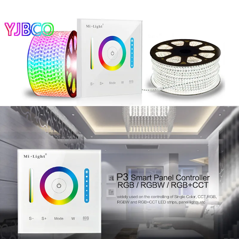 Контроллер освесветильник для светодиодной панели P3 Miboxer RGB/RGBW/RGB + CCT|controller rgb|controler