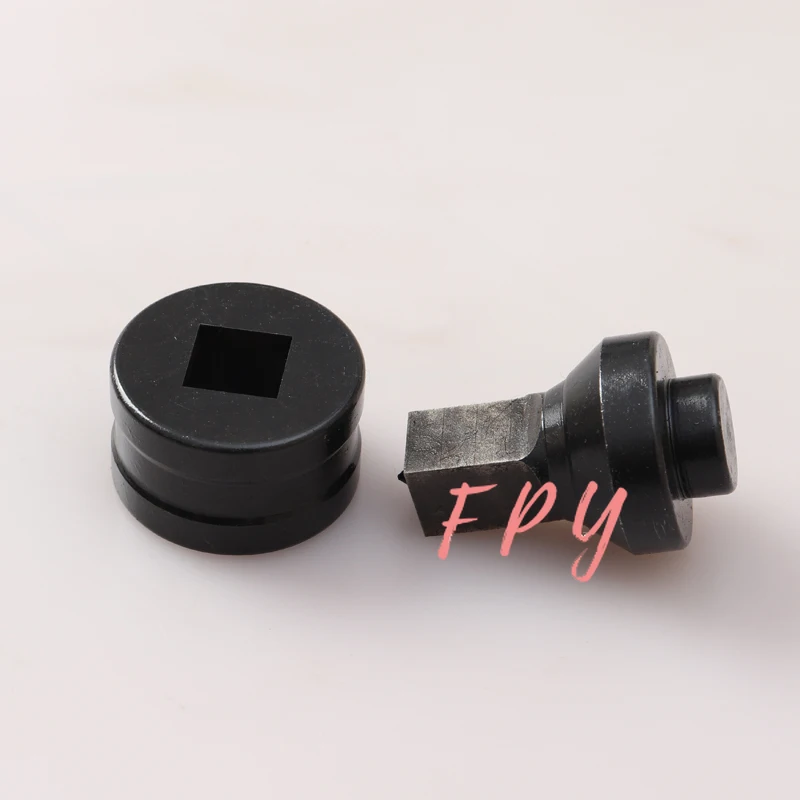 1Pc Гидравлическая штамповочная квадратная матрица для машины CH-60 для стальной пластины/железного листа/медной шины Hole Puncher on.