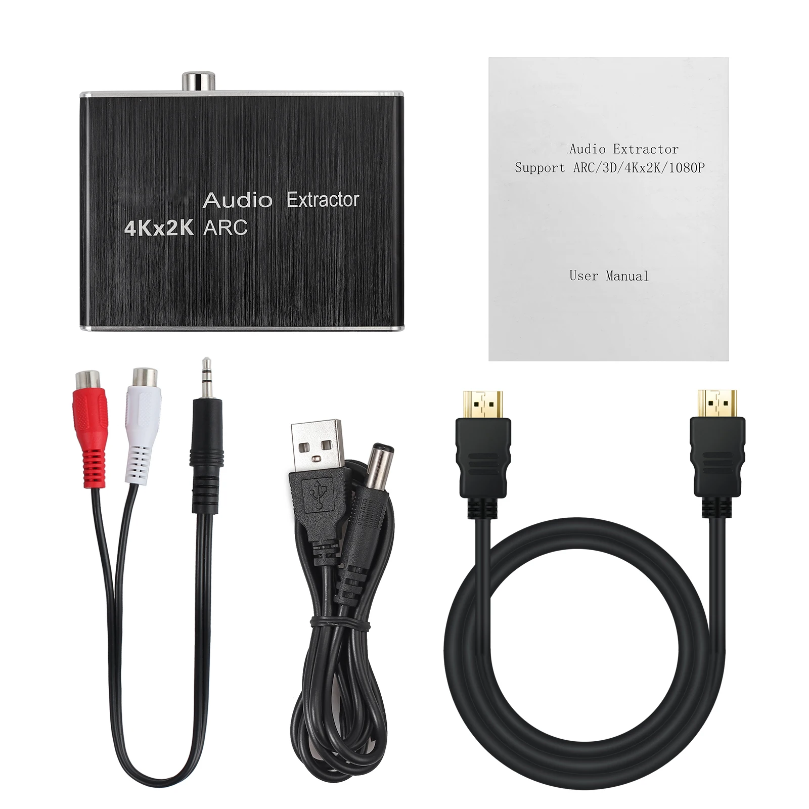 ESYNiC HDMI совместимый аудио экстрактор к оптическому Toslink SPDIF коаксиальный