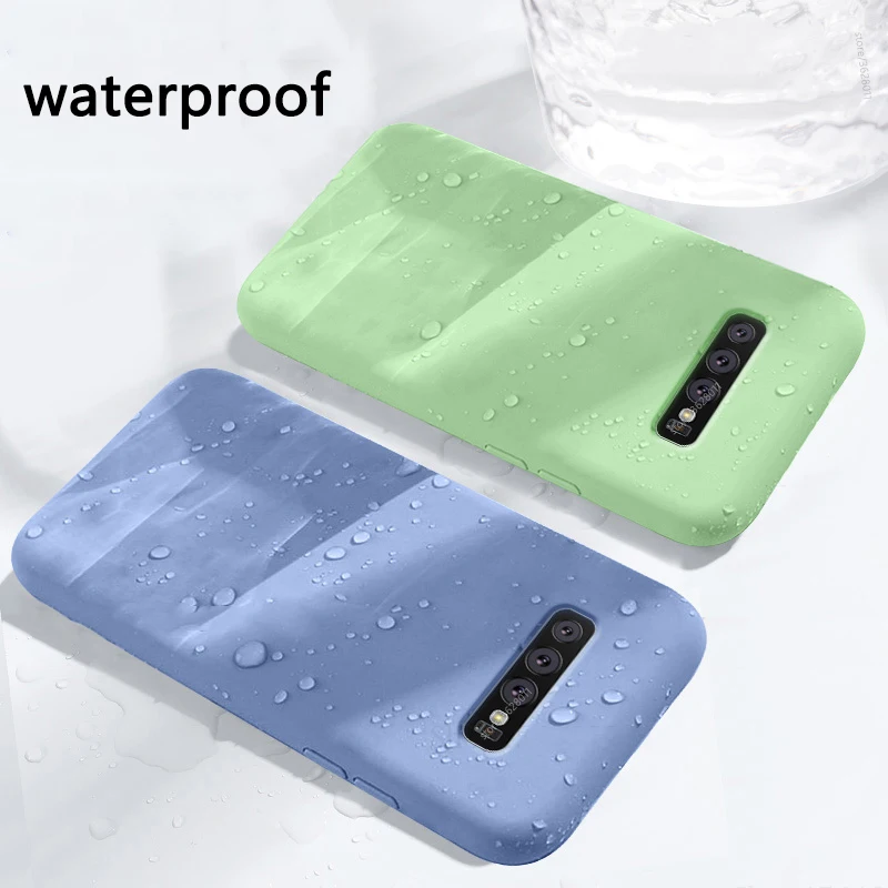 S10E защитный чехол для samsung Galaxy S8, S9, S10 Plus, летняя Мягкая силиконовая задняя крышка, чехол couqe, оболочка на galax S 9, 8, 10 Plus, 10E