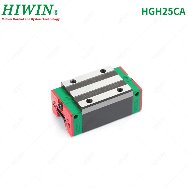 Бесплатная доставка 2 шт./лот Hiwin HGH15CA HGH20CA HGH25CA HGH30CA линейные направляющие блоки