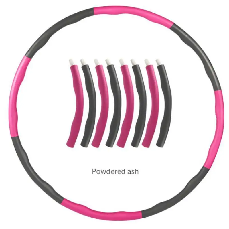 

Sport Hoops Fitness Gym Tool Tube Stainless Steel Elastic Thickened Foam Detachable Skin Friendly Waist Weight Loss Hoola Circle