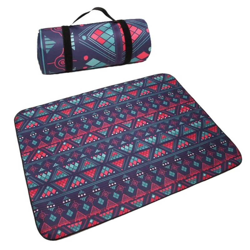 

New-Camping Mat Thicken Foldable Waterproof Picnic Mat Camping Blanket for Multiplayer Pad Outdoor Travel Beach