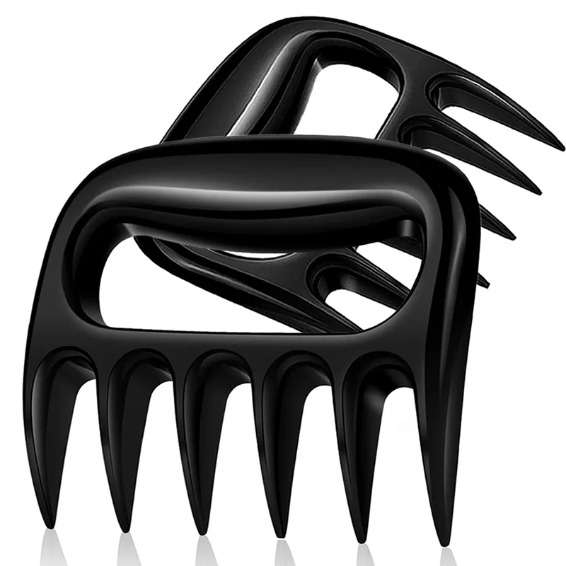

Christmas BBQ 1 Pair Bear Claw Shape Meat Separator Meat Claws Easily Lift, Handle, Shred Kitchen Tool