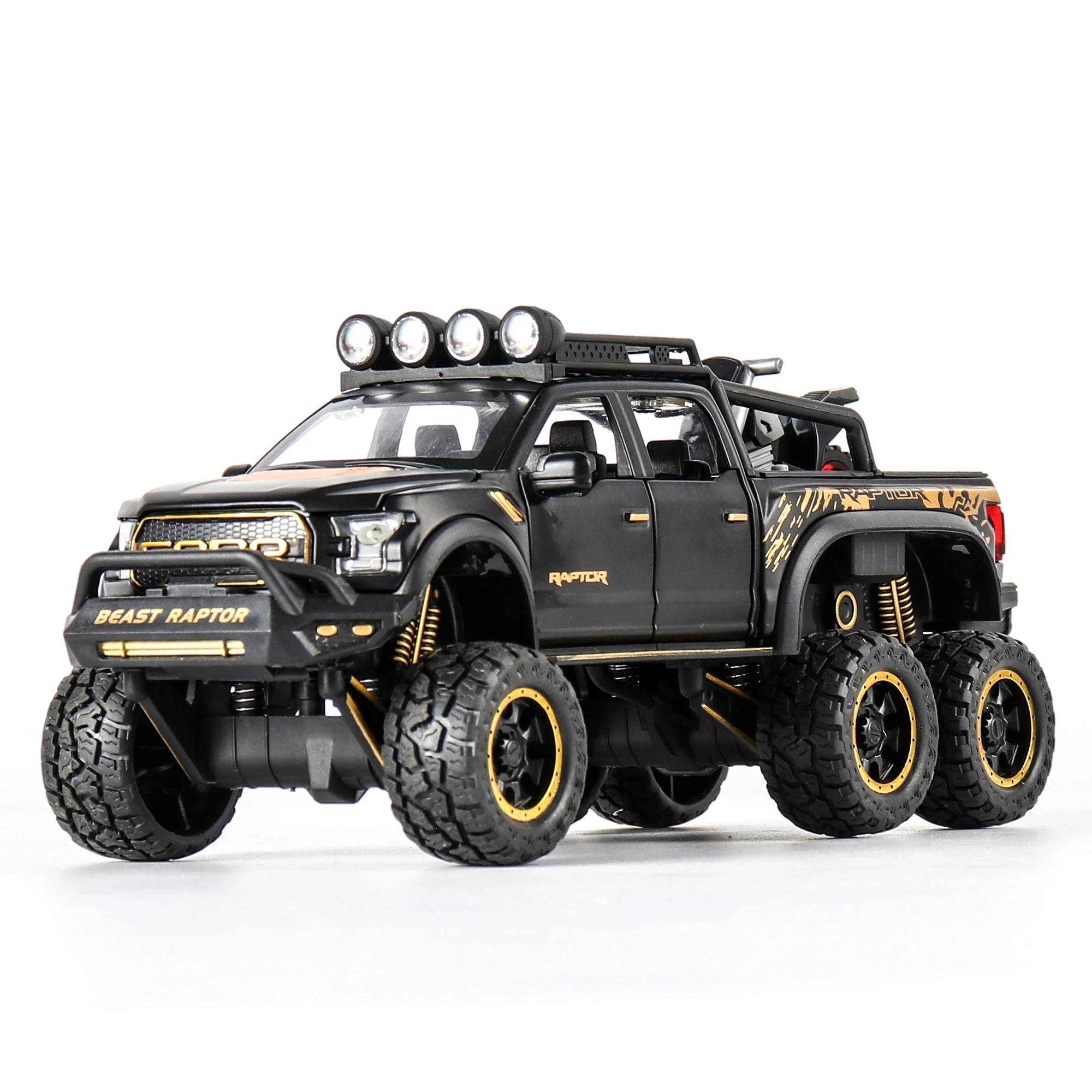 

1:28 Diecast Toy Car Model Metal Wheels Kids Toy Suv Vehicle Simulation Sound Light Pull Back Car Ornament Boy Car Toy Gift 018