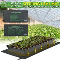 seedling heating mat heat warm pad plant germination greenhouse growth propagation clone starting planter pad garden supplies