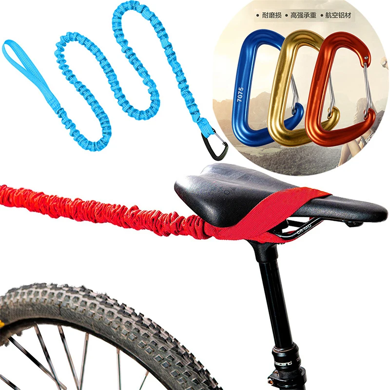 

Nylon Elastic Mtb Bicycle Traction Belt Bicycle Sleep Cable Parent-child Rally Bicycle Confirmation Distance Holder