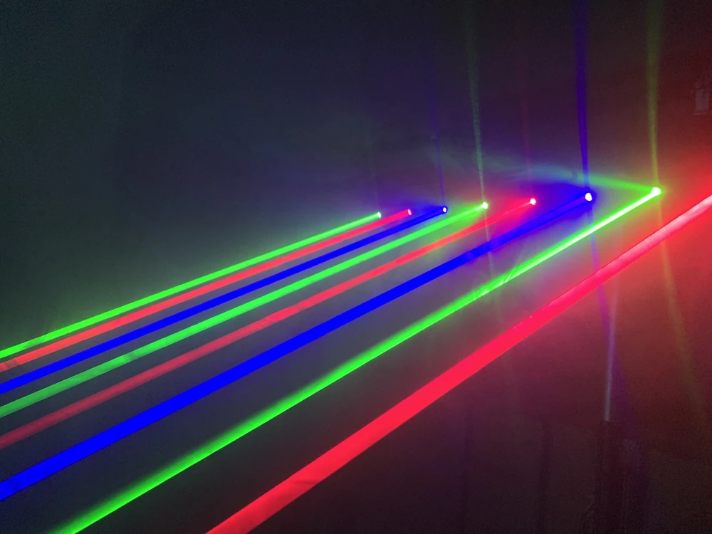 8 глаз лазерный светильник s R, G, RGB луч dmx движущаяся головка лазерный светильник s профессиональное оборудование для сцены DJ светильник s DJ луч лазерный бар светильник