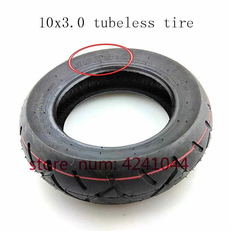 Бескамерная вакуумная шина для электроскутера 10x3 0 10*3 10-дюймового мотора скутера
