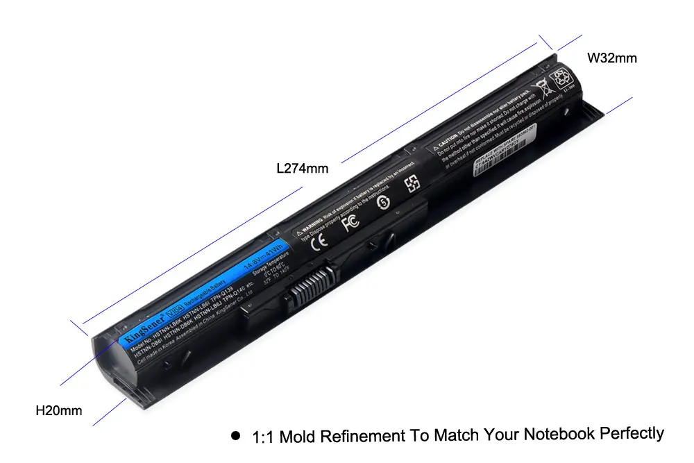 Kingsener VI04 Батарея для hp ProBook 440 445 450 455 G2 серии 756743-001 756745-001 756744-001 756478-421 HSTNN-DB6I/DB6K/LB6K