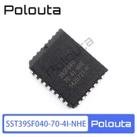 5 pcs sst39sf040 70 4i nhe 39sf040 plcc 32 flash ic chip diy acoustic components kits arduino nano integrated circuit polouta