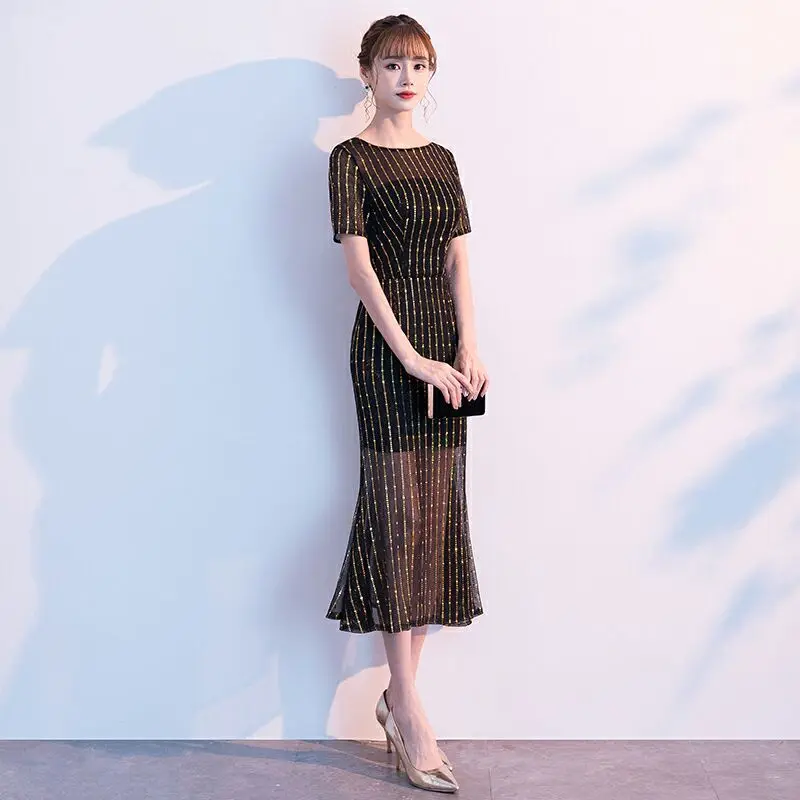 Little black dresses elegant robe de mariage femme evening Dresses Moroccan Kaftan Formal party prom vestidos de fiesta de noche