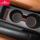 Коврик Smabee для подстаканников, нескользящий коврик для Kia Rio 4 X-Line RIO 2017 - 2022 Rio4, автомобильные Противоскользящие коврики, аксессуары для интерьера