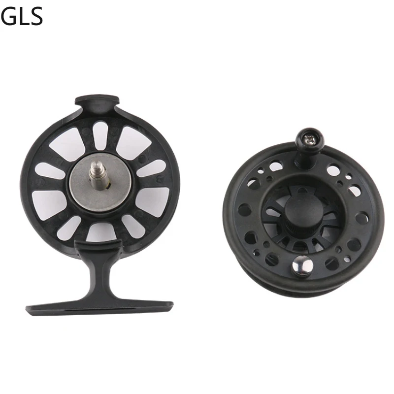 Катушка для подледной рыбалки 2 + 1 шарикоподшипник черный нейлон нержавеющая