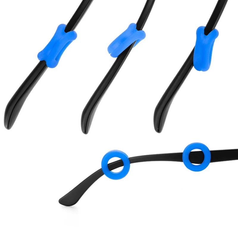 

20Pairs Round Shaped Silicone Anti Slip Glasses Ear Hook Eyeglasses Holder Spectacle Temple Tip Anit-Slip Ear Holder For Glasses
