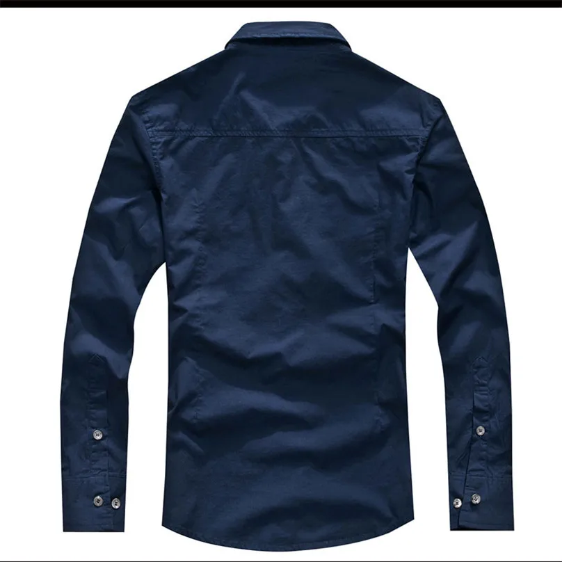 Мужские военные длинные рубашки для мальчиков летние рубашки-поло детей