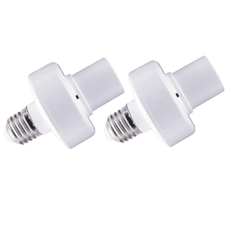 2 PCs WiFi умный светильник, адаптер, держатель лампы, база, AC Smart Life/Tuya, беспроводное Голосовое управление с Alexa Google Home E27 E26 85-265 в - Комплект: 2 PCs
