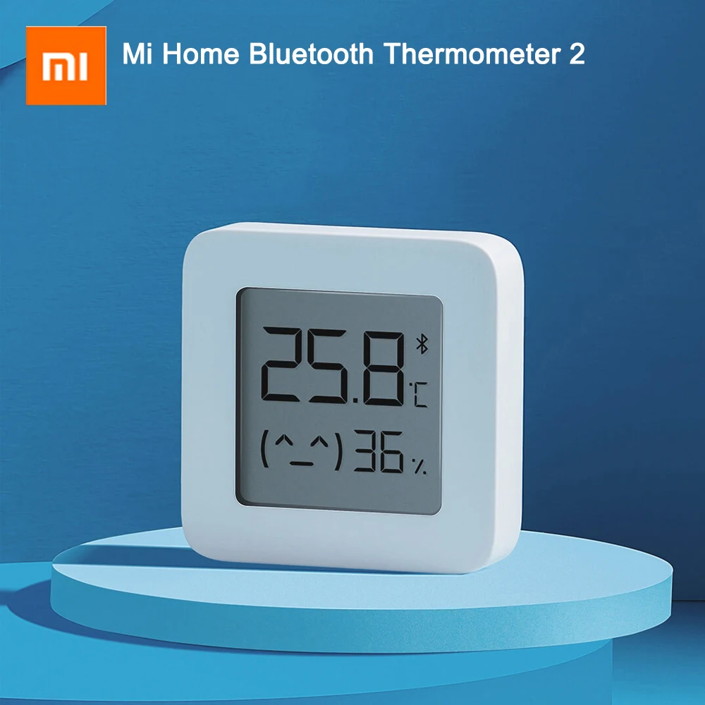 

[Новейшая версия] XIAOMI Mijia Bluetooth термометр 2 беспроводной умный электрический цифровой гигрометр термометр работает с приложением Mijia