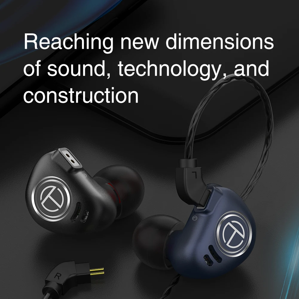 Лучшие HIFI гибридные наушники 1DD + 4BA в ушах спортивные для бега Bluetooth гарнитуры TRN