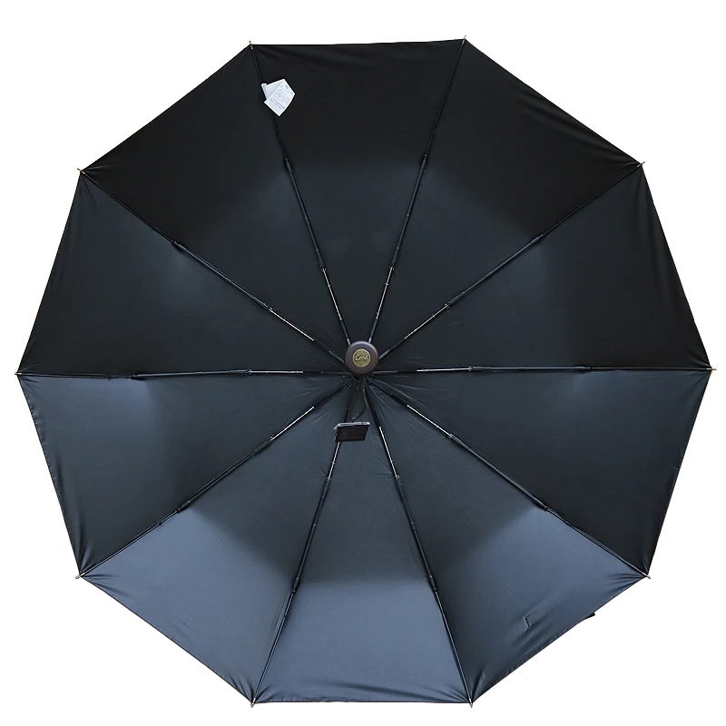 

10K Automatic Clear Umbrella Sun UV Protection Men Umbrellas 112cm Big Golf Windproof Rain Umbrella Wooden Handle Paraguas