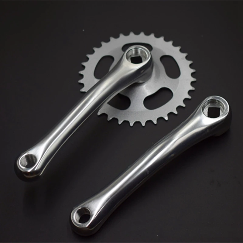 Велосипедный шатун со звездами для велосипеда педали цепного кольца 32T Crank 165 мм