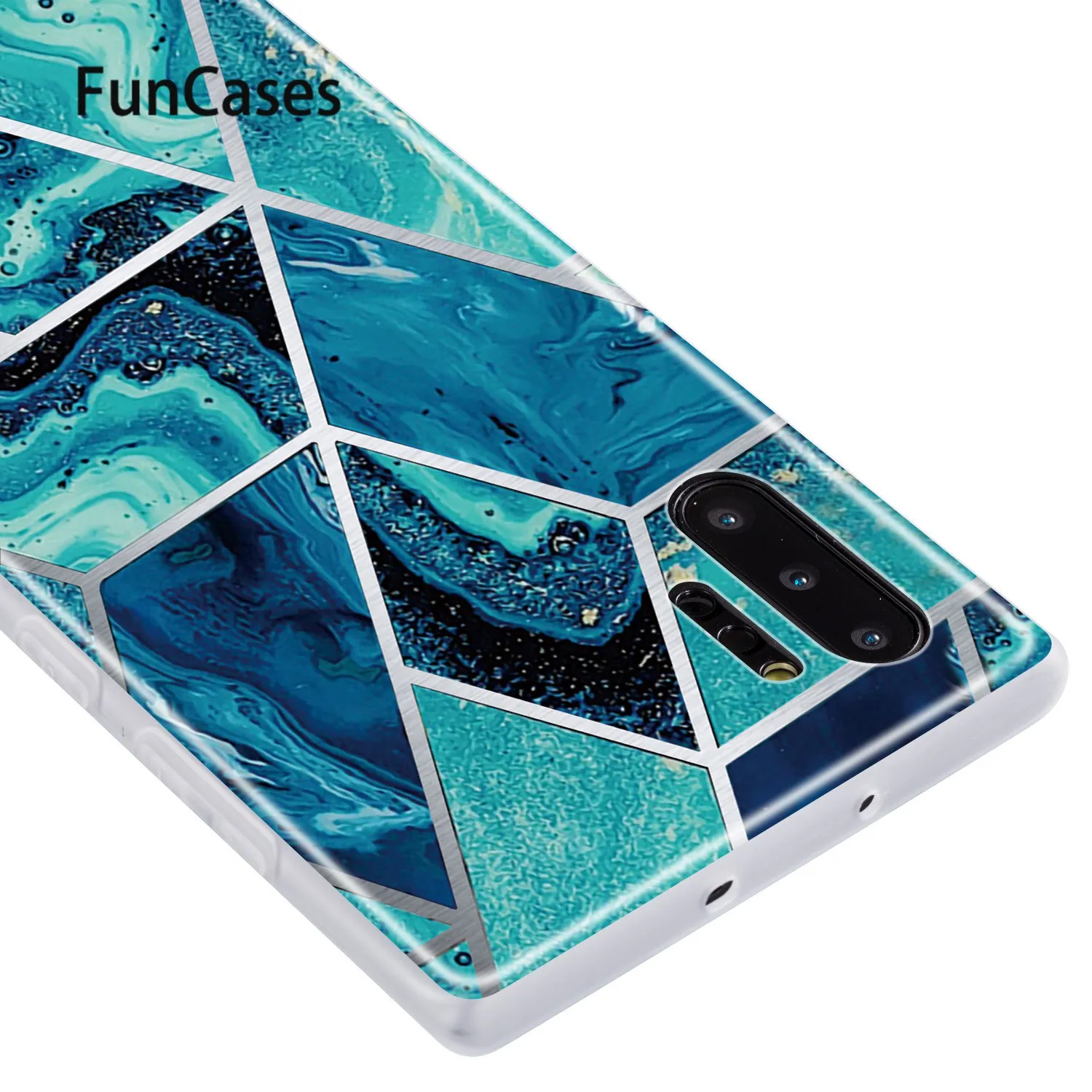 Мягкие силиконовые чехлы с серебряной проволокой для samsung Note 10 Pro мобильных